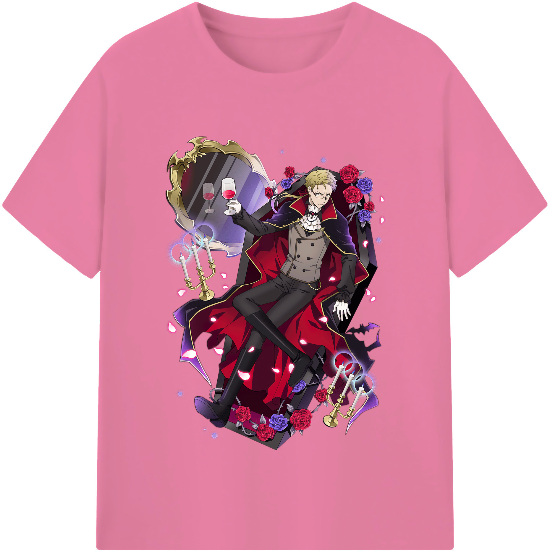 （画像用） 文豪ストレイドッグス Bungo Stray Dogs 綿100％半袖Tシャツ（フロントプリント）